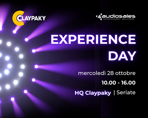 Claypaky Experience Day - Ottobre 26